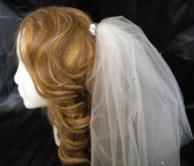 Bachelorette Party Veil - Rhinestone